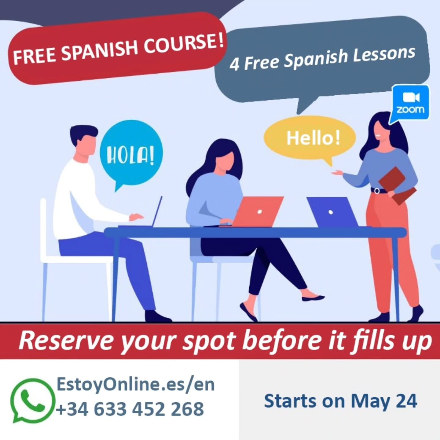 Free Online Spanish Course